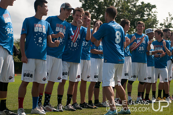 Opening Ceremonies and USA vs Great Britain Open Showcase Game -