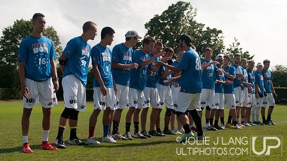 Opening Ceremonies and USA vs Great Britain Open Showcase Game -