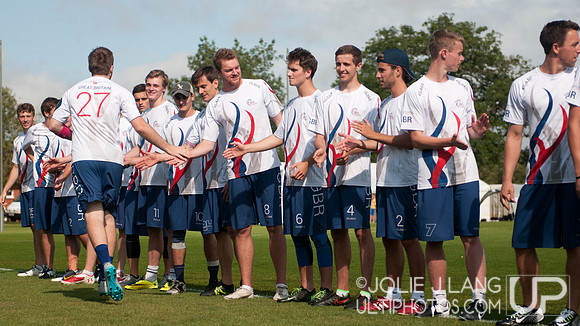 Opening Ceremonies and USA vs Great Britain Open Showcase Game -