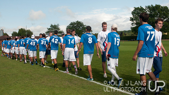 Opening Ceremonies and USA vs Great Britain Open Showcase Game -