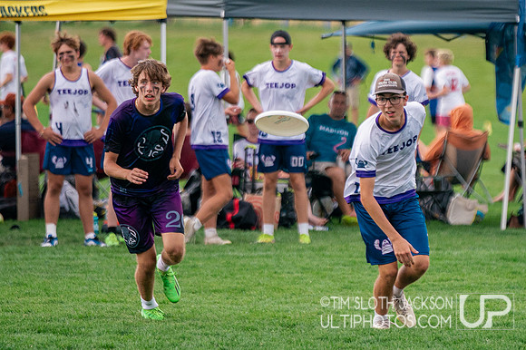Pool play at 2024 USAU Youth Club Championship