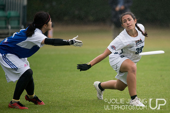 United States U23 Women vs Japan U23 Women - Day 2 - Pool Play -
