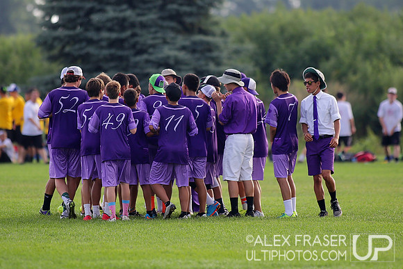 Sunday U16 Boys Semifinals - 2015 USAU Youth Club Championships