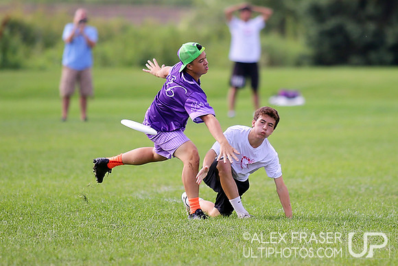 Sunday U16 Boys Semifinals - 2015 USAU Youth Club Championships