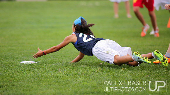 Saturday Round 1 - 2015 USAU Youth Club Championships