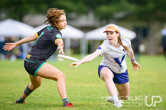 Pool play at USAU D-I College Championships