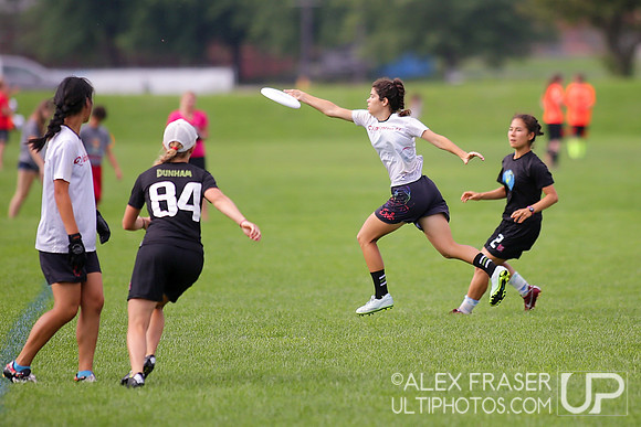 Sunday U19 Girls Semifinal - 2015 USAU Youth Club Championships