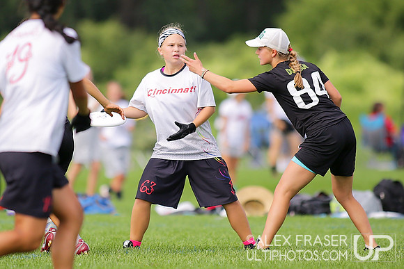 Sunday U19 Girls Semifinal - 2015 USAU Youth Club Championships