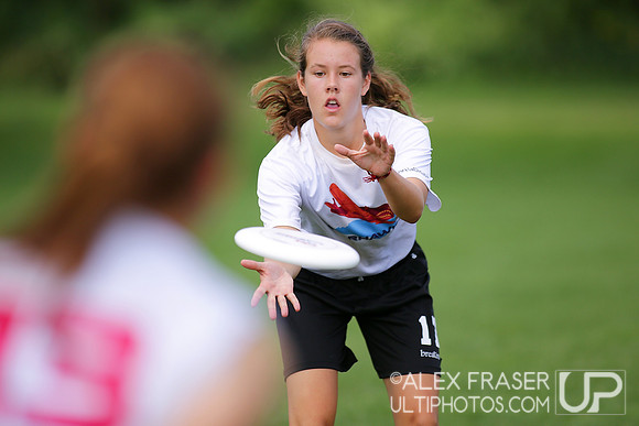 Sunday U19 Girls Semifinal - 2015 USAU Youth Club Championships