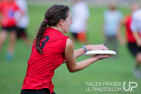 Sunday U19 Girls Semifinal - 2015 USAU Youth Club Championships