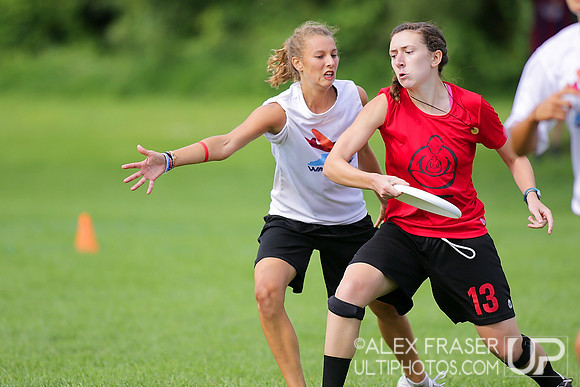 Sunday U19 Girls Semifinal - 2015 USAU Youth Club Championships