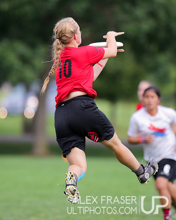 Sunday U19 Girls Semifinal - 2015 USAU Youth Club Championships