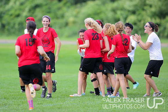 Sunday U19 Girls Semifinal - 2015 USAU Youth Club Championships
