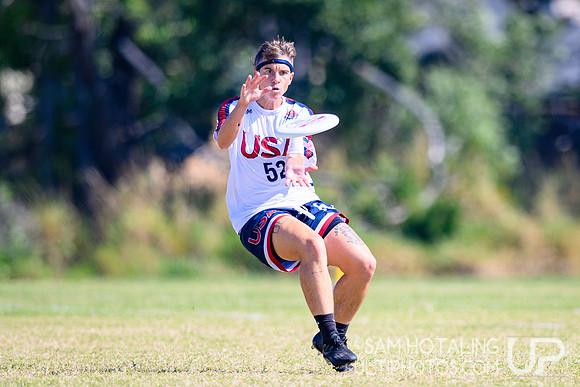 Women’s pool play during World Ultimate Championships at Runaway Bay Sports Precinct