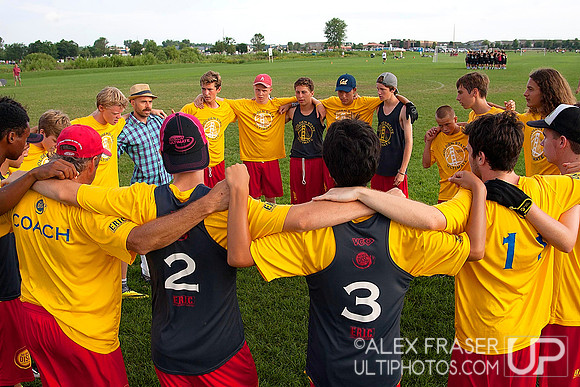 Sunday U16 Boys Semifinal - 2015 USAU Youth Club Championships