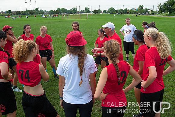 Sunday U19 Girls Semifinal - 2015 USAU Youth Club Championships
