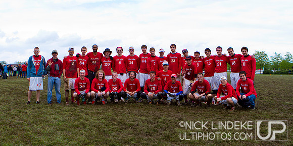 Team photo from the DIII College Championships