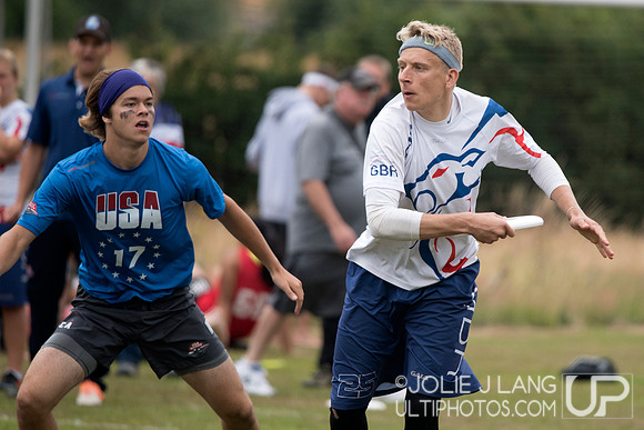 United States U23 Mixed vs Great Britain U23 Mixed - Day 3 - Poo
