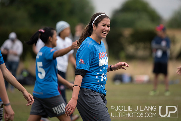 United States U23 Mixed vs Great Britain U23 Mixed - Day 3 - Poo