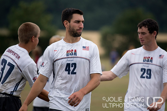 United States U23 Open vs Netherlands U23 Open - Day 3 - Pool Pl