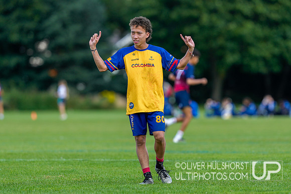 Colombia v Ireland U20 Open Placement Game - WJUC Friday