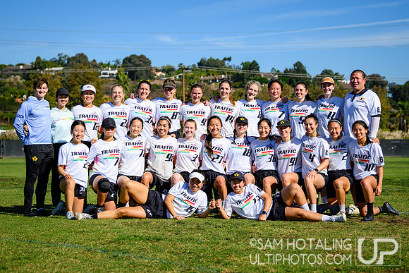 Traffic team photo during Club Championships at Surf Cup Sports Park