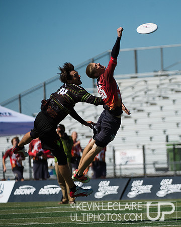 Drag'n Thrust vs. Ghosts Mixed Semi 2013 USA Ultimate Club Natio