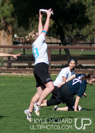 Saturday Women's action from Stanford Invite 2012