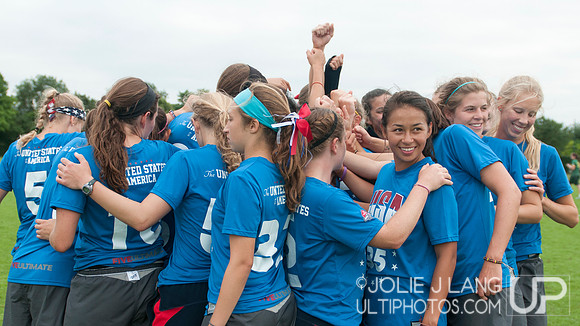 United States U23 Women vs Australia U23 Women - Day 4 - World U