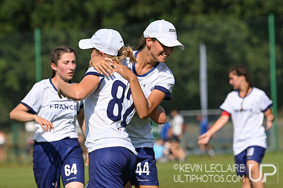 U17 Women Championship Game - Italy vs France - WJUC 2022