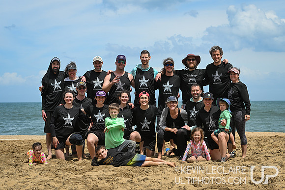 Echinoderms GM Team Photo - 2026 USA Ultimate Beach Championship