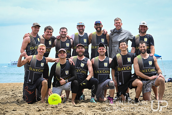 Black Cans & Highlands Masters Team Photo - 2026 USA Ultimate Be