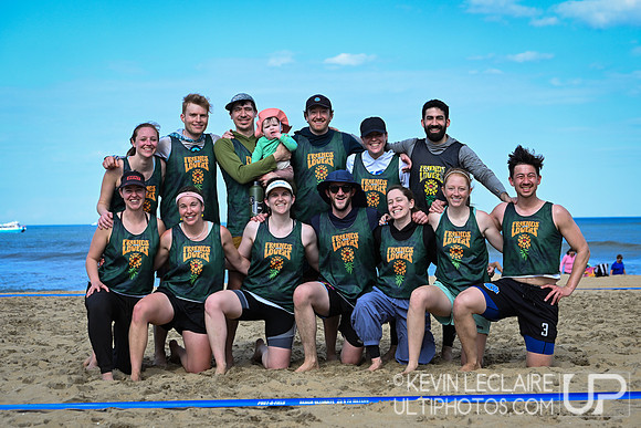 Friends & Lovers Team Photo - 2026 USA Ultimate Beach Championsh