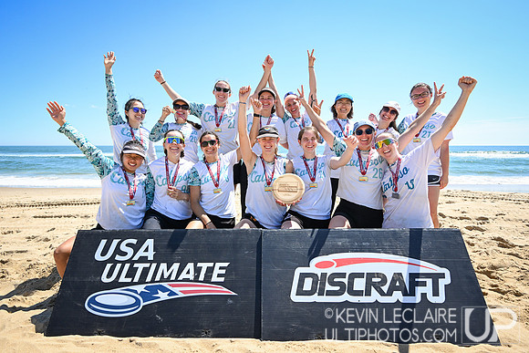 Calypso Women's 2nd Place Team Photo - 2026 USA Ultimate Beach C