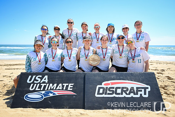 Calypso Women's 2nd Place Team Photo - 2026 USA Ultimate Beach C
