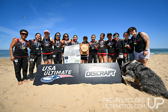 Blackwidows Women's Champion Team Photo - 2026 USA Ultimate Beac