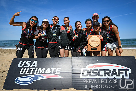 Blackwidows Women's Champion Team Photo - 2026 USA Ultimate Beac