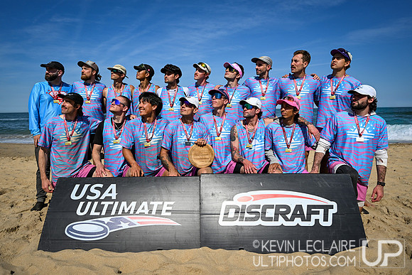 Humiliswag West Men's 2nd Place Team Photo - 2026 USA Ultimate B