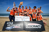 Amherst Crop Tops Mixed 2nd Place Team Photo - 2026 USA Ultimate
