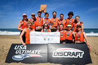 Amherst Crop Tops Mixed 2nd Place Team Photo - 2026 USA Ultimate