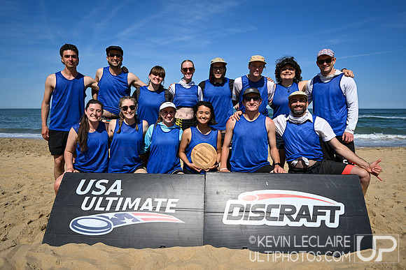 midriff'd Mixed Spirit Award Team Photo - 2026 USA Ultimate Beac