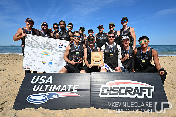 Banner FC Men's Masters Champions Team Photo - 2026 USA Ultimate