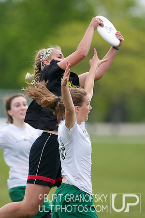 Girls Division, Sunday -- 2012 USAU HS Northeasterns