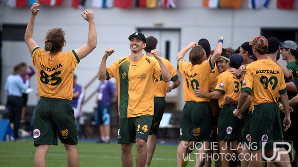 Australia Men's vs Canada Men's 3rd Place - WUGC 2016