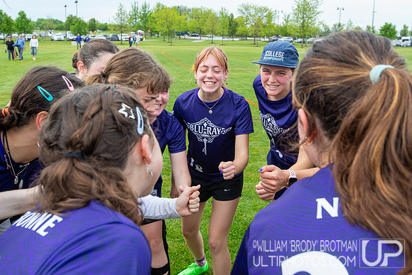 Day 1 at the  2026 USAU D-III College Championships
