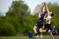 Day 1 at the  2026 USAU D-III College Championships