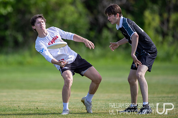Day 1 at the  2026 USAU D-III College Championships