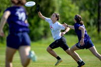 Day 1 at the  2026 USAU D-III College Championships