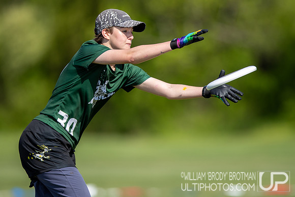 Day 1 at the  2026 USAU D-III College Championships