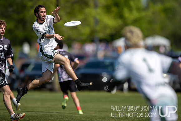 Day 1 at the  2026 USAU D-III College Championships